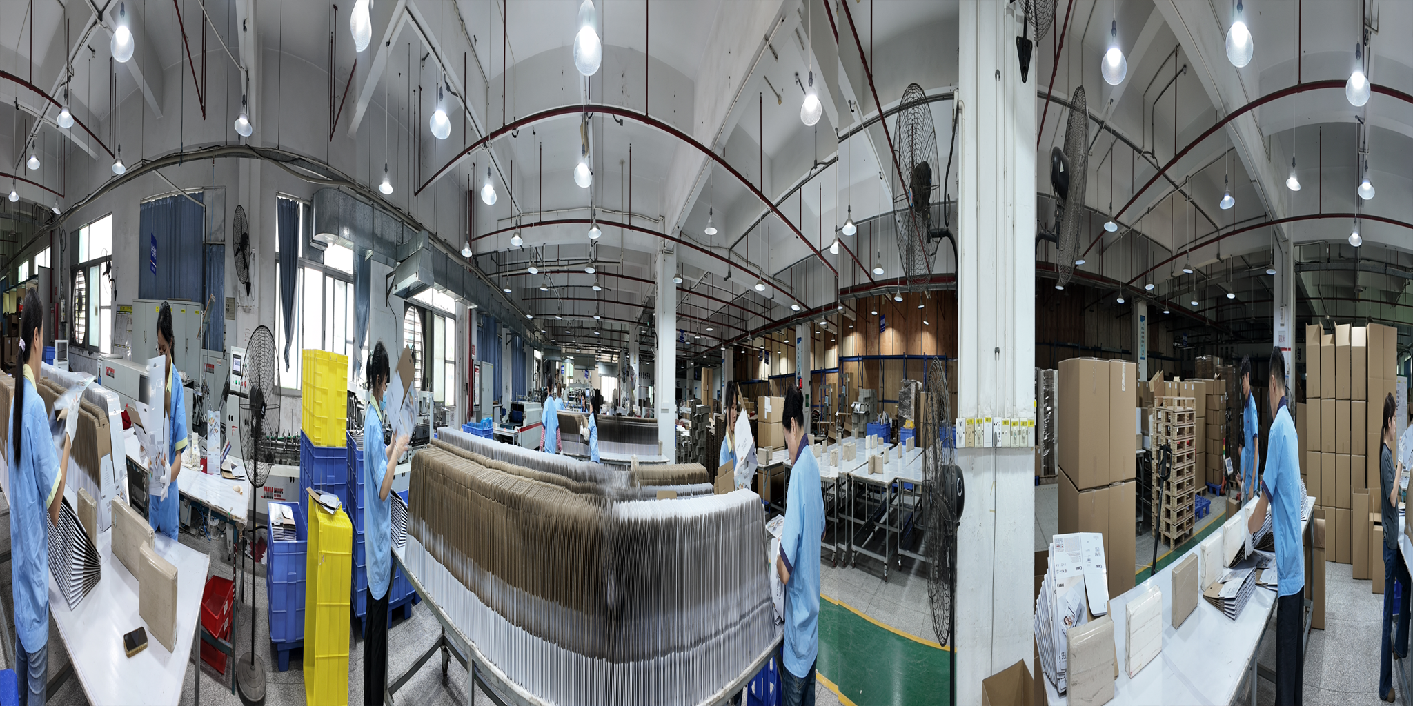 Quality inspection laboratory with spectrophotometer