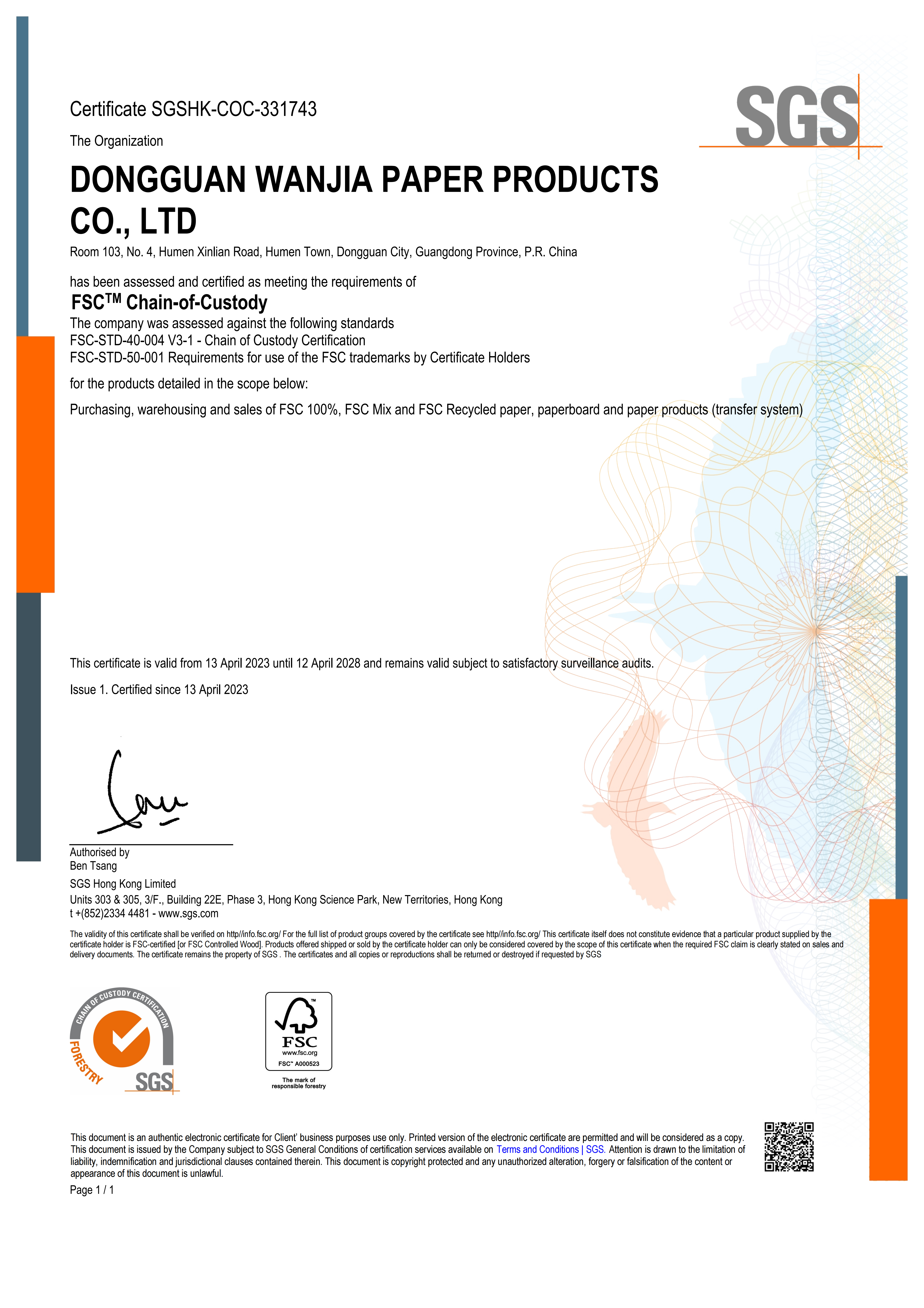 FSC Forest Certification for Sustainable Paper Packaging Materials
